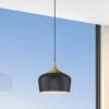 Access Lighting Blend 11 3/4" Wide Black Metal Modern LED Mini Pendant