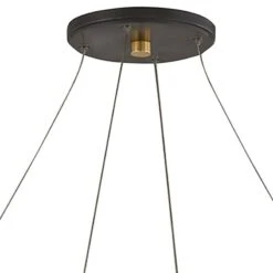 Austen 40" Wide Aged Old Bronze Wagon Wheel Chandelier 7 Austen 40" Wide Aged Old Bronze Wagon Wheel Chandelier -Modern Lamp Shop austen 40 inch wide aged old bronze wagon wheel chandelier 95g90views2