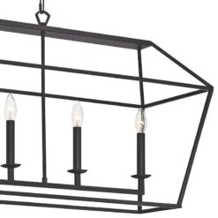 Aviary 42"W Palladian Bronze Kitchen Island Light Pendant 7 Aviary 42"W Palladian Bronze Kitchen Island Light Pendant -Modern Lamp Shop aviary 42 inchw palladian bronze kitchen island light pendant 75x81views2