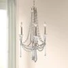 Barcelona 17" Wide Transcend Silver Crystal Chandelier