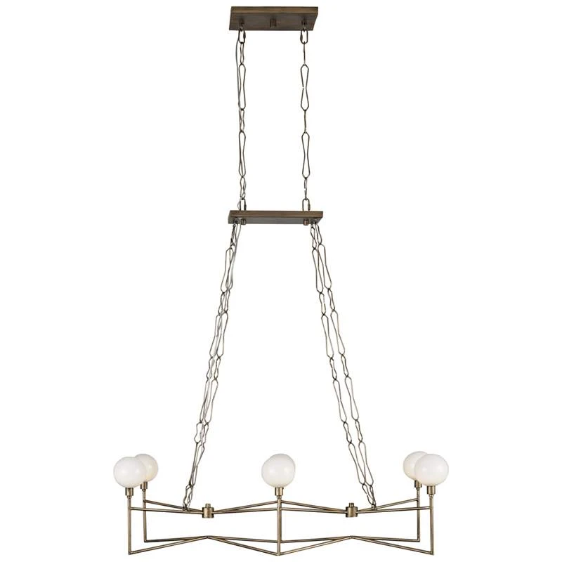 Bodie 36 1/2" Wide Havana Gold Kitchen Island Light Pendant 2 Bodie 36 1/2" Wide Havana Gold Kitchen Island Light Pendant - Image 2