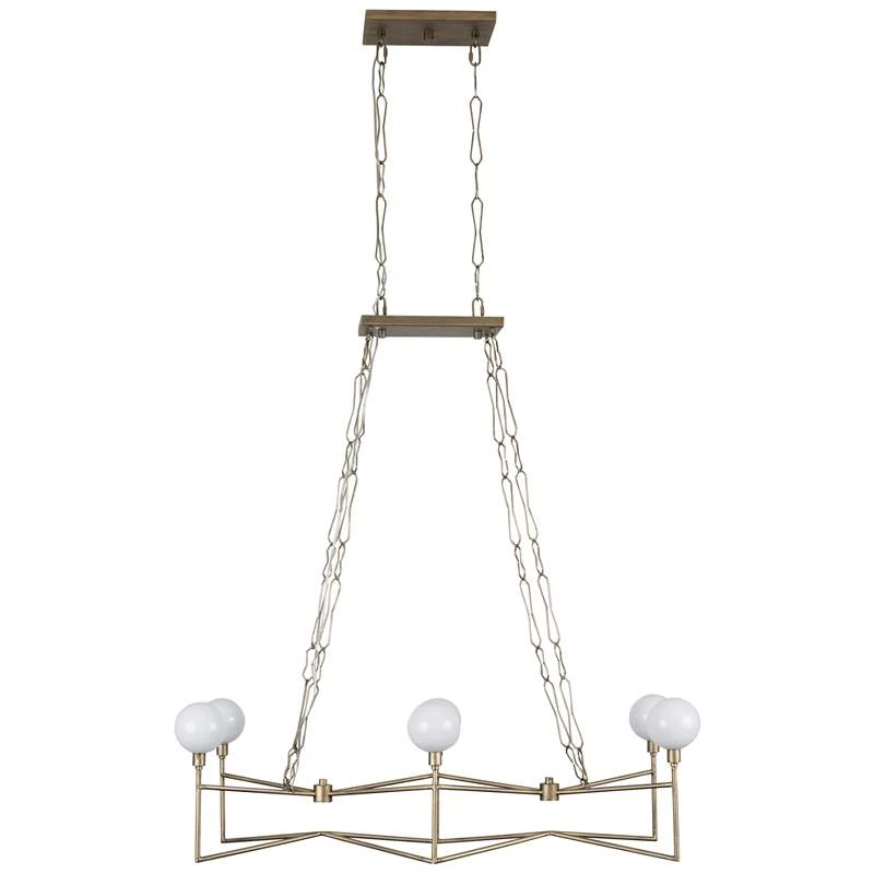 Bodie 36 1/2" Wide Havana Gold Kitchen Island Light Pendant 3 Bodie 36 1/2" Wide Havana Gold Kitchen Island Light Pendant - Image 3