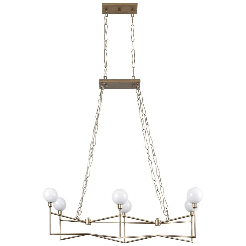 Bodie 36 1/2" Wide Havana Gold Kitchen Island Light Pendant 6 Bodie 36 1/2" Wide Havana Gold Kitchen Island Light Pendant - Image 6
