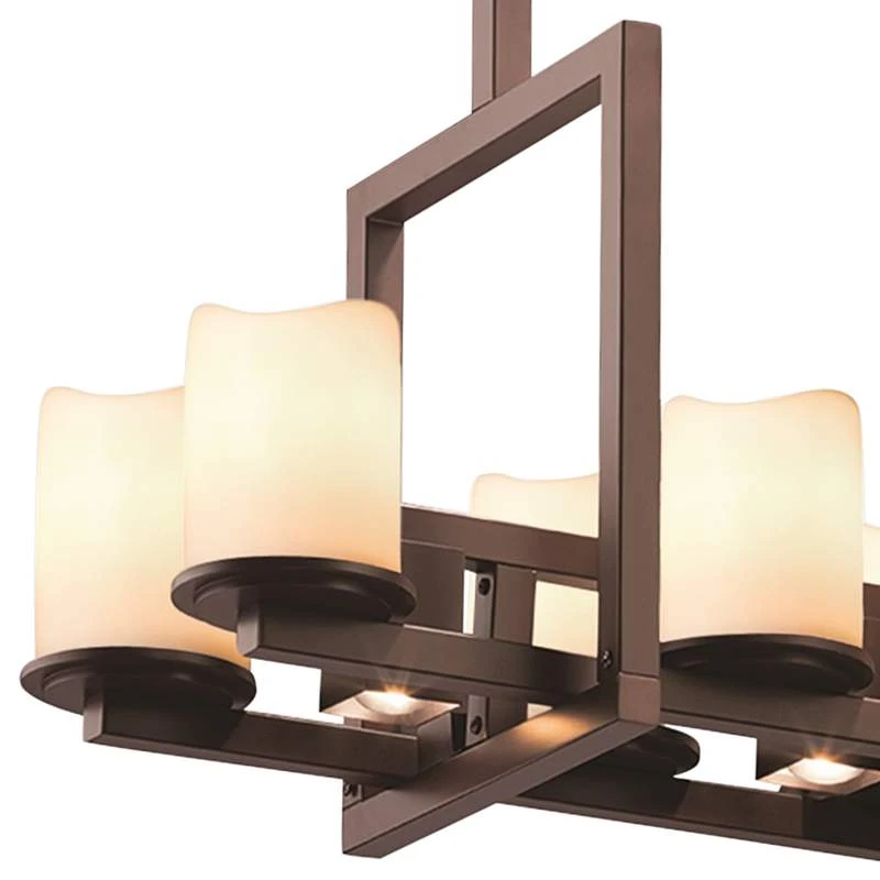 Candle Aria 34" Wide Dark Bronze 11-Light Island Chandelier 3 Candle Aria 34" Wide Dark Bronze 11-Light Island Chandelier - Image 3