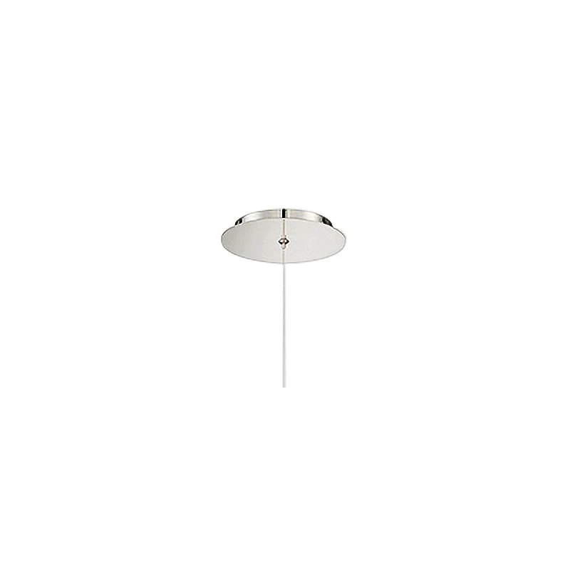 Cascade 6 1/2" Wide Polished Nickel LED Mini Pendant 3 Cascade 6 1/2" Wide Polished Nickel LED Mini Pendant - Image 3