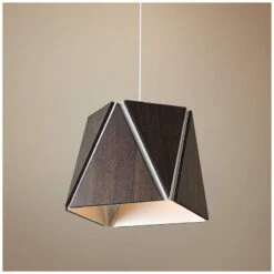 Cerno Calx 10" Wide Brushed Aluminum LED Mini Pendant