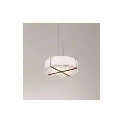 Cerno Plura 36" Wide Walnut LED Pendant Light