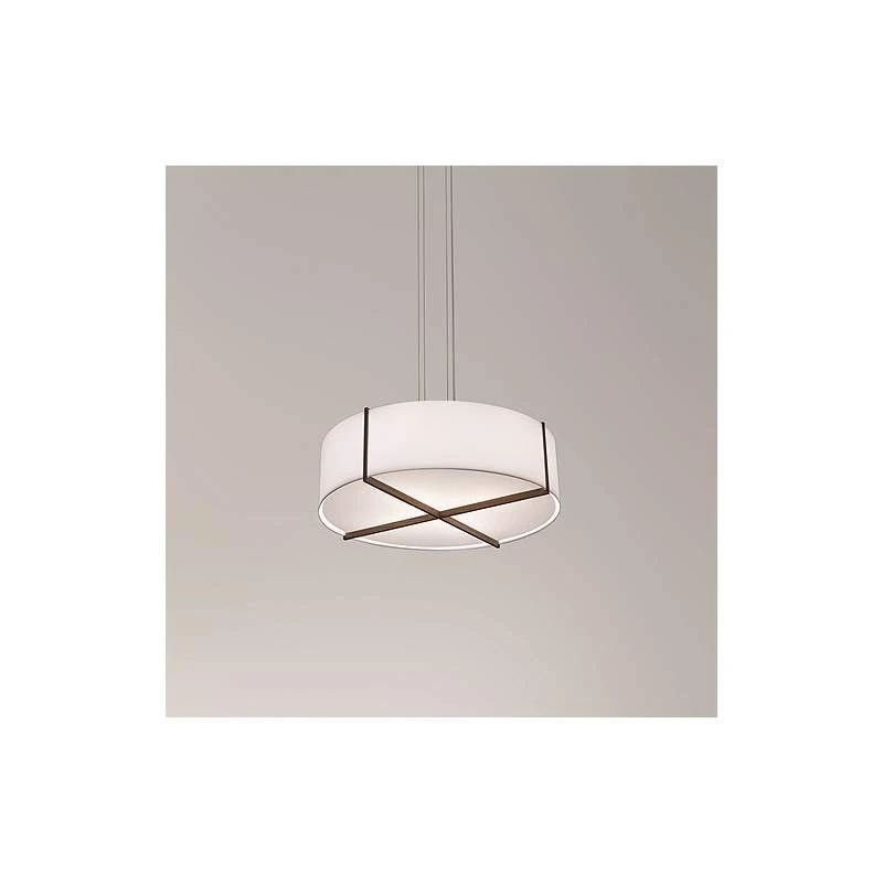 Cerno Plura 36" Wide Walnut LED Pendant Light 1 Cerno Plura 36" Wide Walnut LED Pendant Light