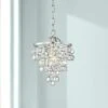 Conley 9 3/4" Wide Chrome And Clear Glass Mini Pendant