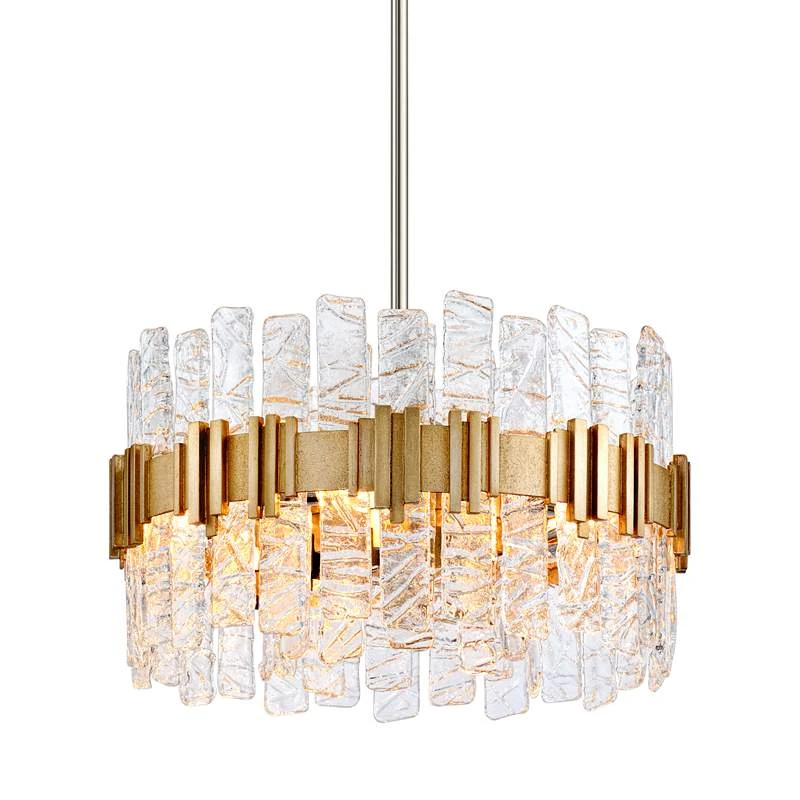Corbett Ciro 20" Wide Silver Leaf Pendant Light 2 Corbett Ciro 20" Wide Silver Leaf Pendant Light - Image 2
