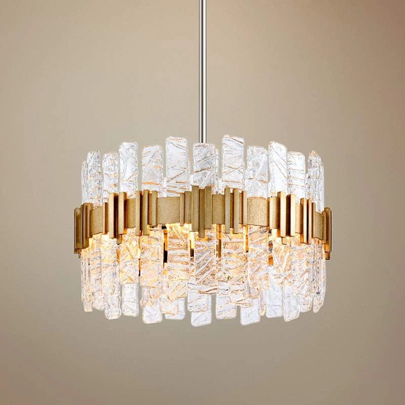 Corbett Ciro 20" Wide Silver Leaf Pendant Light 1 Corbett Ciro 20" Wide Silver Leaf Pendant Light