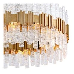 Corbett Ciro 36" Wide Silver Leaf Pendant Light 7 Corbett Ciro 36" Wide Silver Leaf Pendant Light -Modern Lamp Shop corbett ciro 36 inch wide silver leaf pendant light 44r84views1