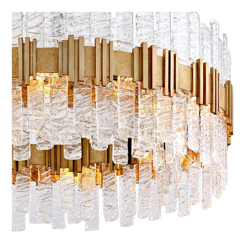 Corbett Ciro 36" Wide Silver Leaf Pendant Light 3 Corbett Ciro 36" Wide Silver Leaf Pendant Light - Image 3