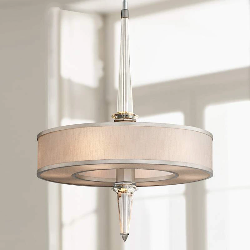 Corbett Harlow 35 3/4" High Crystal Column Pendant Light 1 Corbett Harlow 35 3/4" High Crystal Column Pendant Light