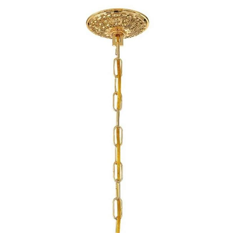 Crystorama Maria Theresa 20"W Gold 6-Light Crystal Chandelier 3 Crystorama Maria Theresa 20"W Gold 6-Light Crystal Chandelier - Image 3