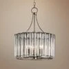 Currey And Company Bevilaqua 18" Wide Silver Chandelier