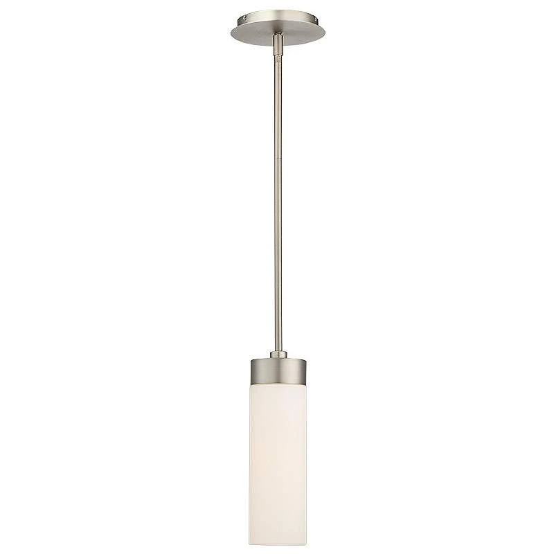 DweLED Elementum 3 1/2" Wide Satin Nickel LED Mini Pendant 3 DweLED Elementum 3 1/2" Wide Satin Nickel LED Mini Pendant - Image 3
