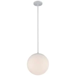 DweLED Niveous 10" Wide White LED Mini Pendant 7 DweLED Niveous 10" Wide White LED Mini Pendant -Modern Lamp Shop dweled niveous 10 inch wide white led mini pendant 39g45views3