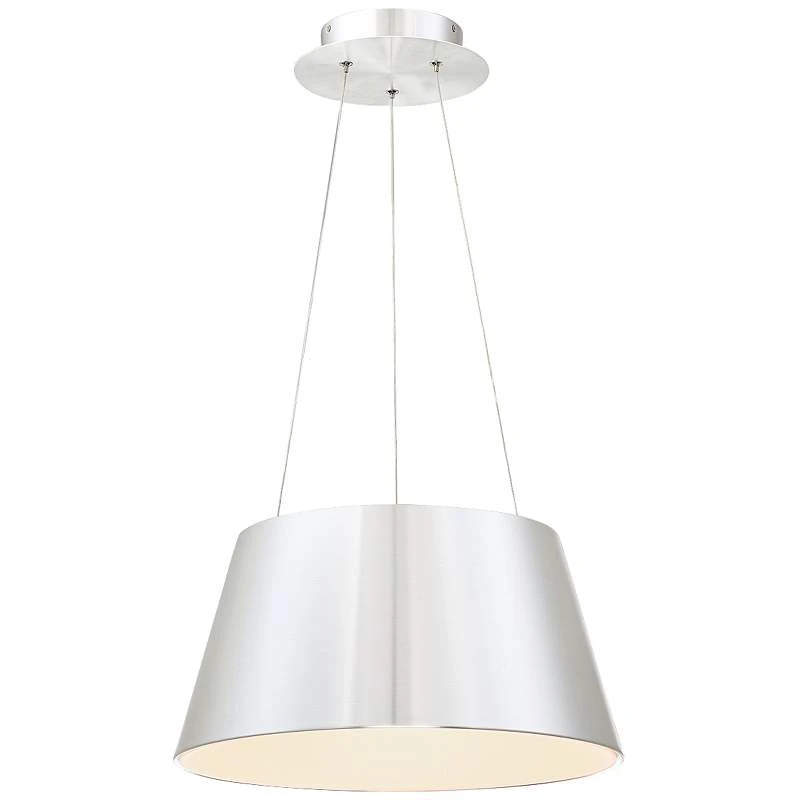 DweLED Vida 24" Wide Brushed Aluminum LED Pendant Light 2 DweLED Vida 24" Wide Brushed Aluminum LED Pendant Light - Image 2