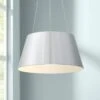 DweLED Vida 24" Wide Brushed Aluminum LED Pendant Light
