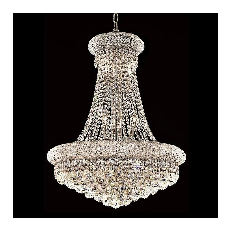 Elegant Primo Collection 28" Wide Royal Cut Crystal Chandelier 2 Elegant Primo Collection 28" Wide Royal Cut Crystal Chandelier - Image 2