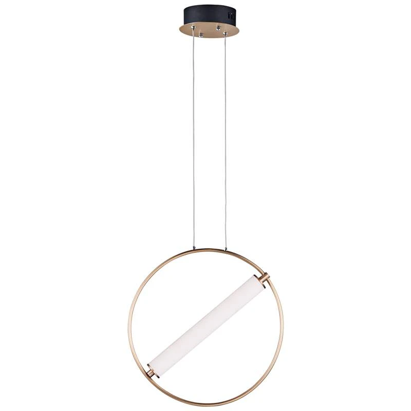 ET2 Flare 17 3/4" Wide Black And Soft Gold LED Pendant Light 2 ET2 Flare 17 3/4" Wide Black And Soft Gold LED Pendant Light - Image 2
