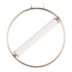 ET2 Flare 17 3/4" Wide Black And Soft Gold LED Pendant Light 6 ET2 Flare 17 3/4" Wide Black And Soft Gold LED Pendant Light -Modern Lamp Shop et2 flare 17 and three quarter inch wide black and soft gold led pendant light 59h58views1