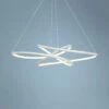 ET2 Twisted 36.75"" Wide Modern LED Pendant Chandelier
