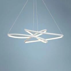 ET2 Twisted 36.75"" Wide Modern LED Pendant Chandelier