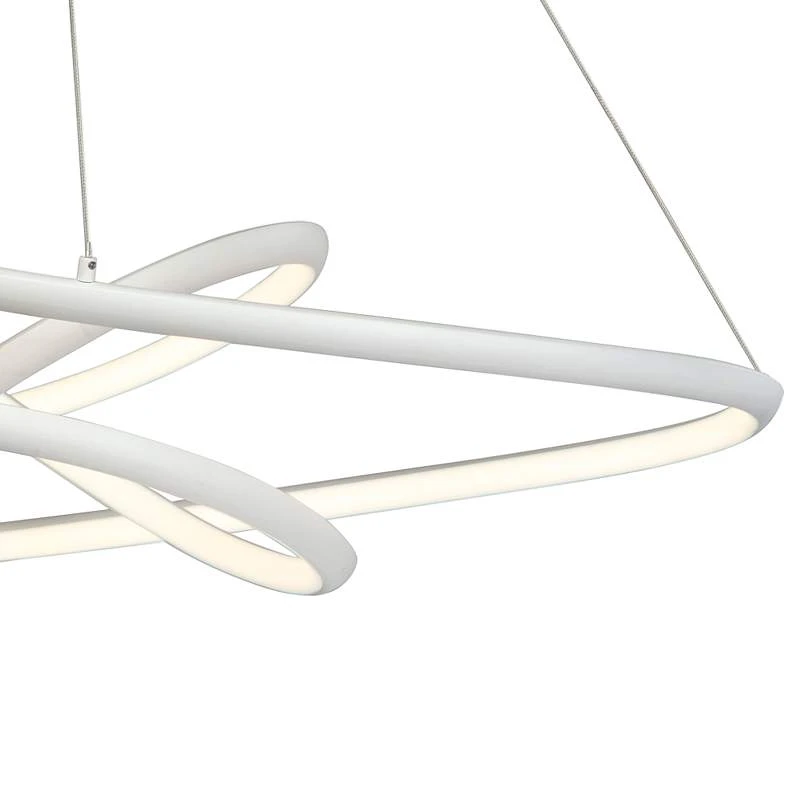 ET2 Twisted 36.75"" Wide Modern LED Pendant Chandelier 3 ET2 Twisted 36.75"" Wide Modern LED Pendant Chandelier - Image 3