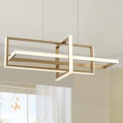 Eurofase Bordo 37 3/4" Wide Gold LED Chandelier