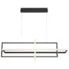 Eurofase Bordo 37 3/4" Wide Matte Black LED Chandelier