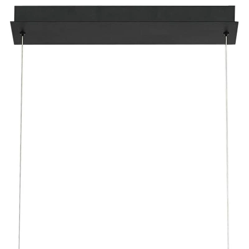 Eurofase Bordo 37 3/4" Wide Matte Black LED Chandelier 3 Eurofase Bordo 37 3/4" Wide Matte Black LED Chandelier - Image 3