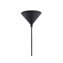 Eurofase Bronx 7 1/2" Wide Black Cone Modern Mini Pendant 7 Eurofase Bronx 7 1/2" Wide Black Cone Modern Mini Pendant -Modern Lamp Shop eurofase bronx 7 and one half inch wide black cone modern mini pendant u3434views2