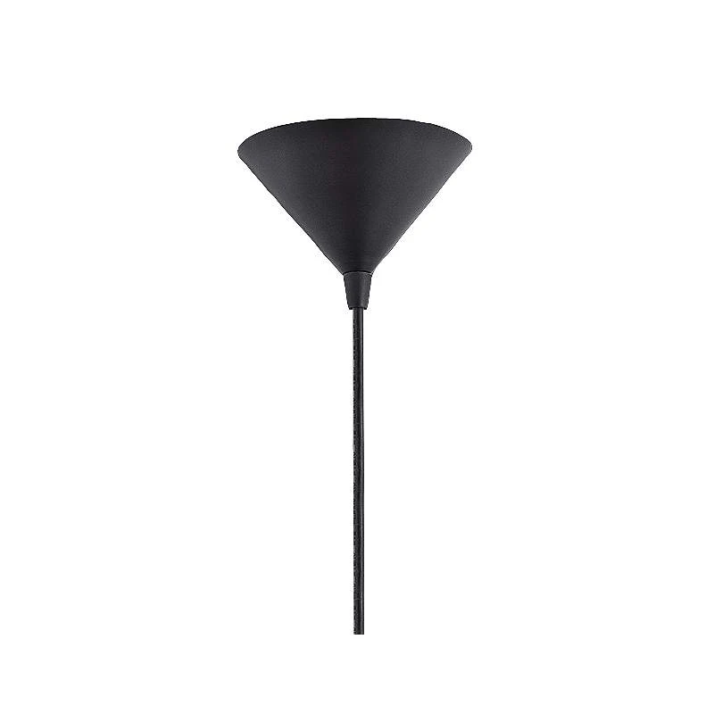 Eurofase Bronx 7 1/2" Wide Black Cone Modern Mini Pendant 4 Eurofase Bronx 7 1/2" Wide Black Cone Modern Mini Pendant - Image 4