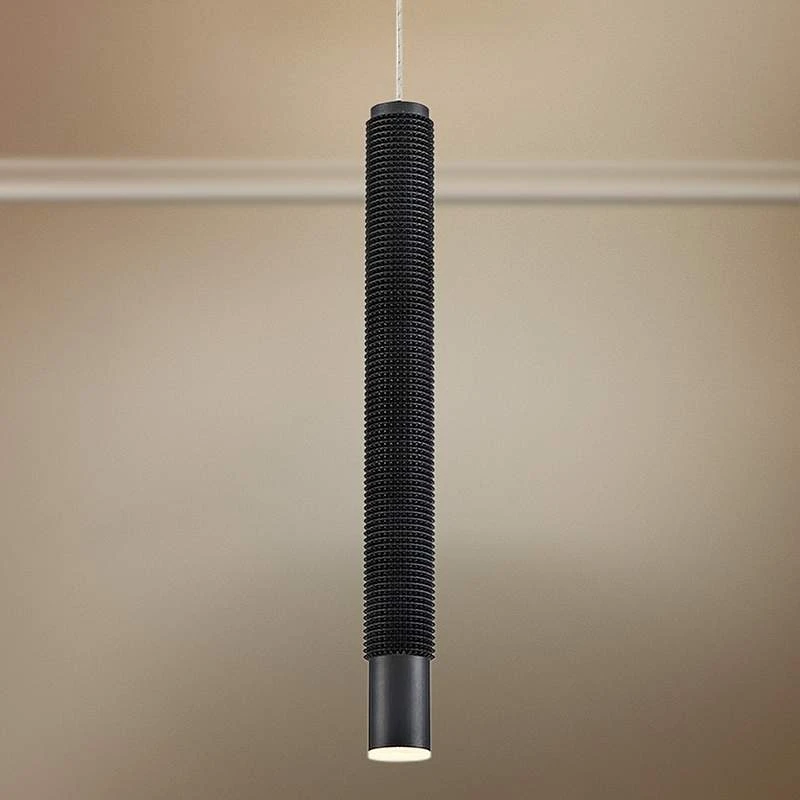Eurofase Davenport 1 3/4" Wide Black LED Mini Pendant Light 1 Eurofase Davenport 1 3/4" Wide Black LED Mini Pendant Light