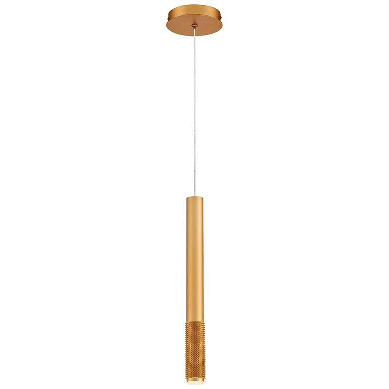 Eurofase Davenport 1 3/4" Wide Gold LED Mini Pendant Light 2 Eurofase Davenport 1 3/4" Wide Gold LED Mini Pendant Light - Image 2