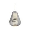 Eurofase Recinto 9" Wide Chrome Mini Pendant