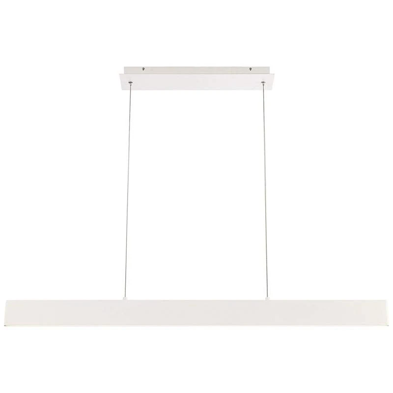 Eurofase Rogers 46"W White LED Kitchen Island Light Pendant 1 Eurofase Rogers 46"W White LED Kitchen Island Light Pendant