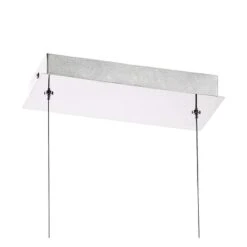 Eurofase Santi 36"W Chrome LED Kitchen Island Light Pendant -Modern Lamp Shop eurofase santi 36 inchw chrome led kitchen island light pendant 47p05views2