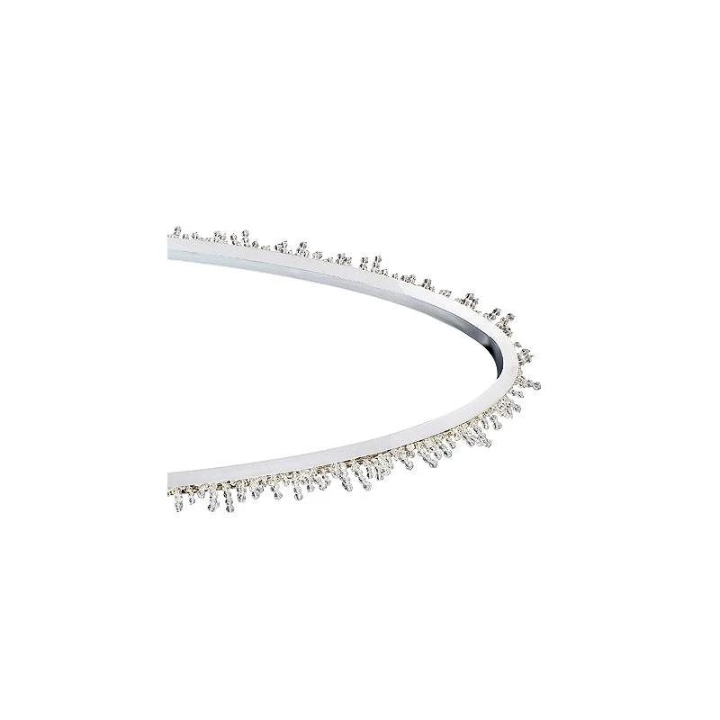 Eurofase Scoppia 52 1/4"W Chrome LED Oval Ring Pendant Light 3 Eurofase Scoppia 52 1/4"W Chrome LED Oval Ring Pendant Light - Image 3