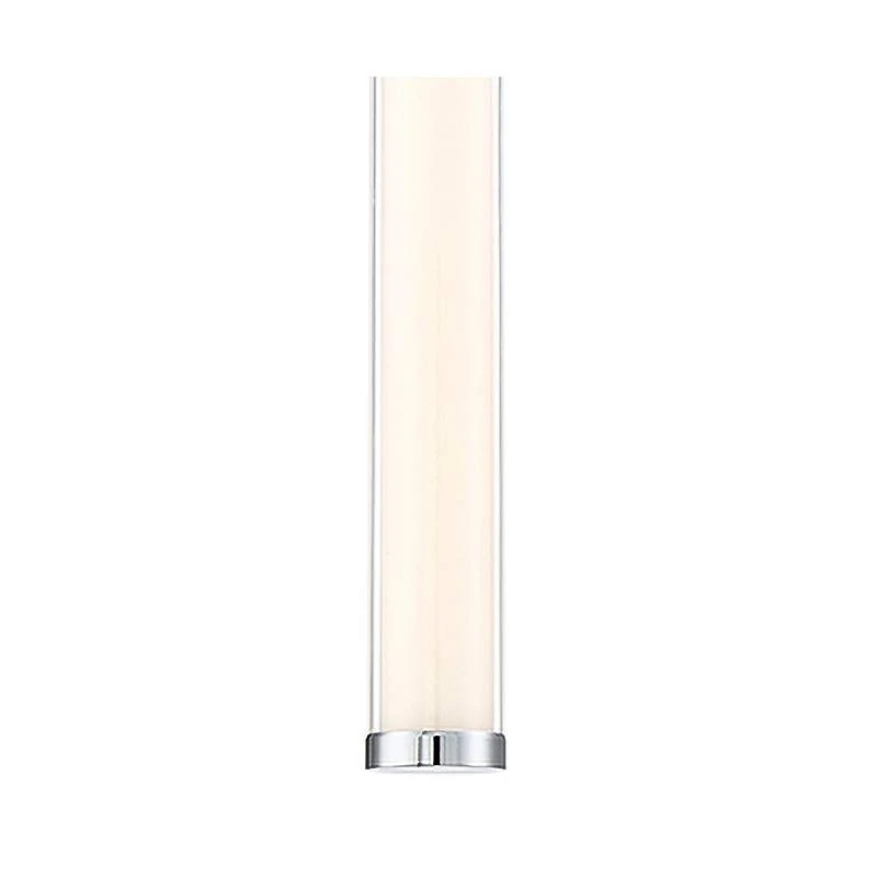 Eurofase Shaw 2 1/2" Wide Chrome LED Tube Mini Pendant Light 3 Eurofase Shaw 2 1/2" Wide Chrome LED Tube Mini Pendant Light - Image 3