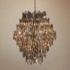 Eurofase Vienna 39 1/2" Wide Champagne Crystal Chandelier