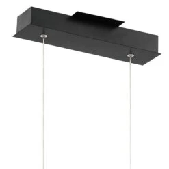 Float 36" Wide Matte Black LED Island Pendant Light 5 Float 36" Wide Matte Black LED Island Pendant Light -Modern Lamp Shop float 36 inch wide matte black led island pendant light 182j0views2