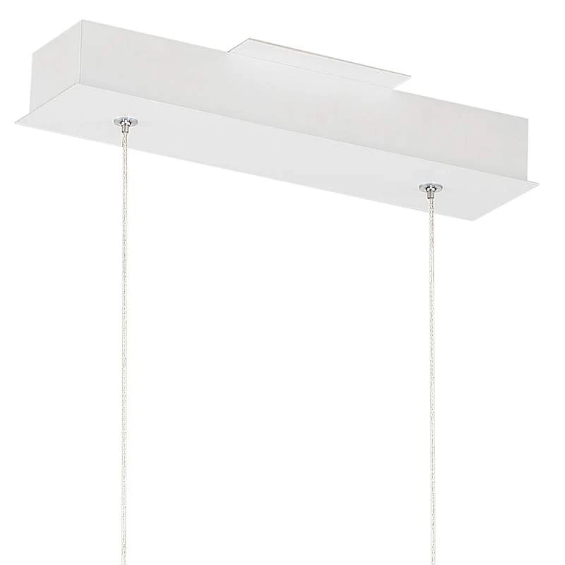 Float 36" Wide Matte White LED Island Pendant Light 3 Float 36" Wide Matte White LED Island Pendant Light - Image 3