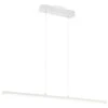 Float 48" Wide Matte White LED Island Pendant Light