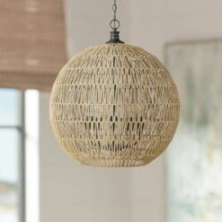 Golden Lighting Florence 25" Wide Matte Black Metal 5-Light Pendant