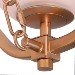 Gollin 30" Wide Gold 6-Light Chandelier -Modern Lamp Shop gollin 30 inch wide gold 6 light chandelier 233e3views2