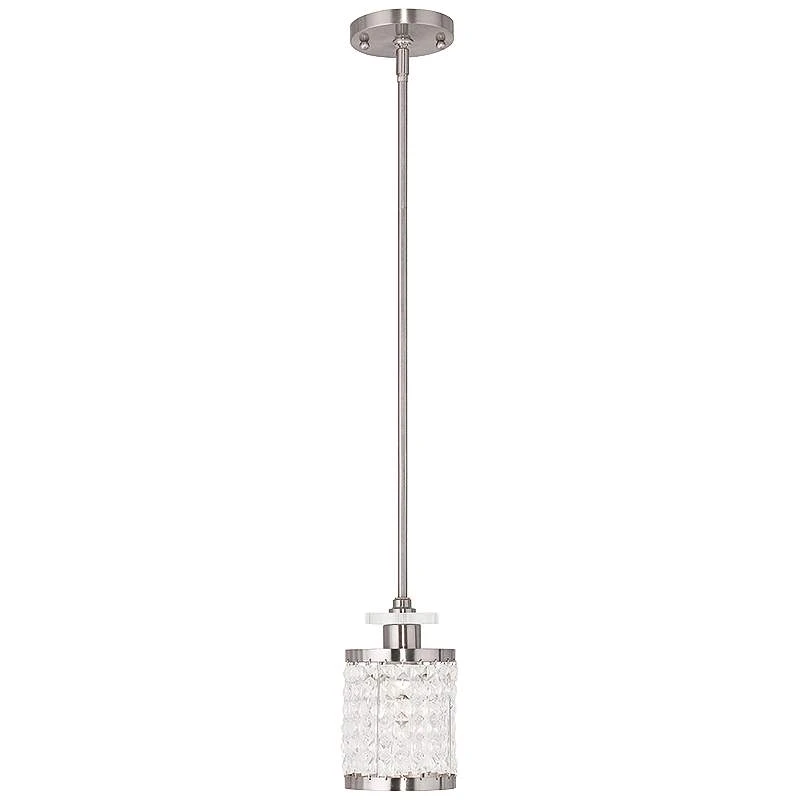 Grammercy 5" Wide Brushed Nickel Mini Pendant 2 Grammercy 5" Wide Brushed Nickel Mini Pendant - Image 2