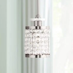 Grammercy 5" Wide Brushed Nickel Mini Pendant